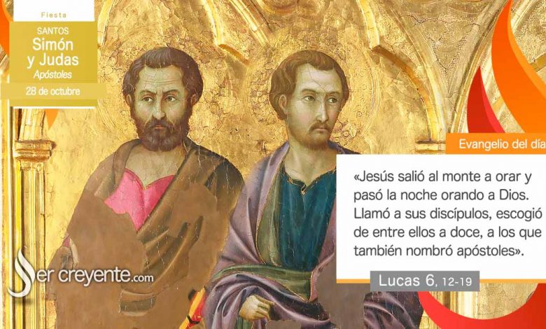 Photo of Evangelio del día 28 octubre 2025 (Santos Simón y Judas, apóstoles)