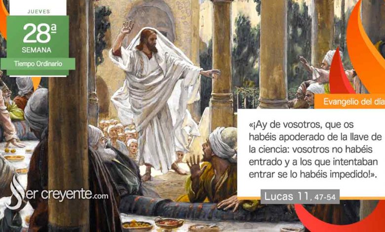 Photo of Evangelio del día 16 octubre 2025 (Os habéis apoderado de la llave de la ciencia)