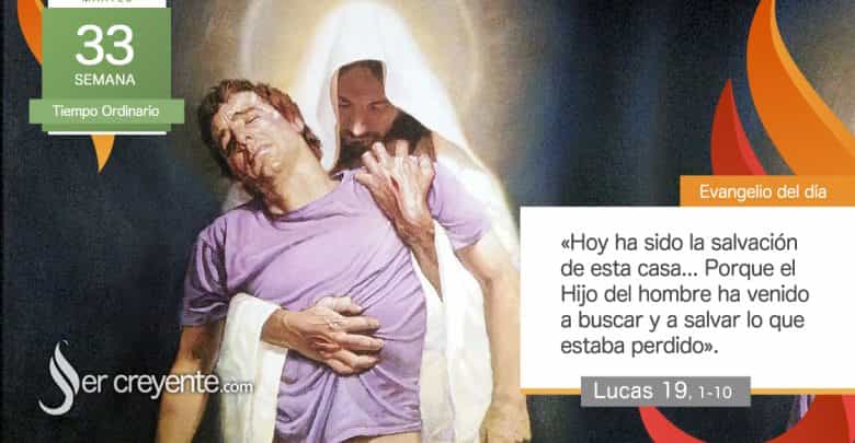 Photo of Evangelio del día 18 noviembre 2025 (He venido a buscar lo que está perdido)