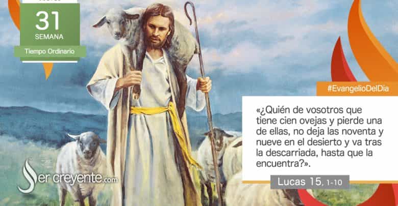 Photo of Evangelio del día 6 noviembre 2025 (¡Alegraos! He encontrado la oveja perdida)