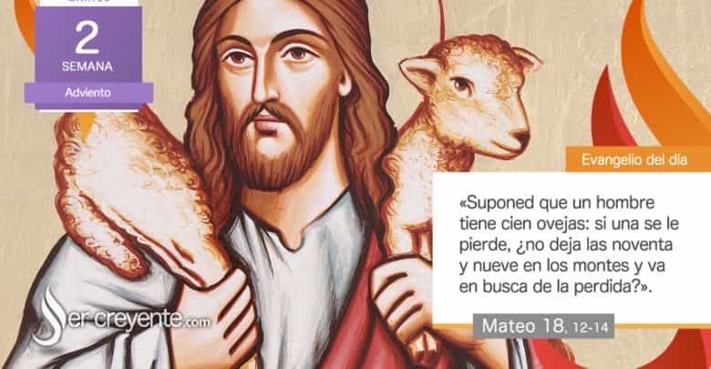 Photo of Evangelio del día 6 diciembre 2022 (Suponed que un hombre tiene cien ovejas)