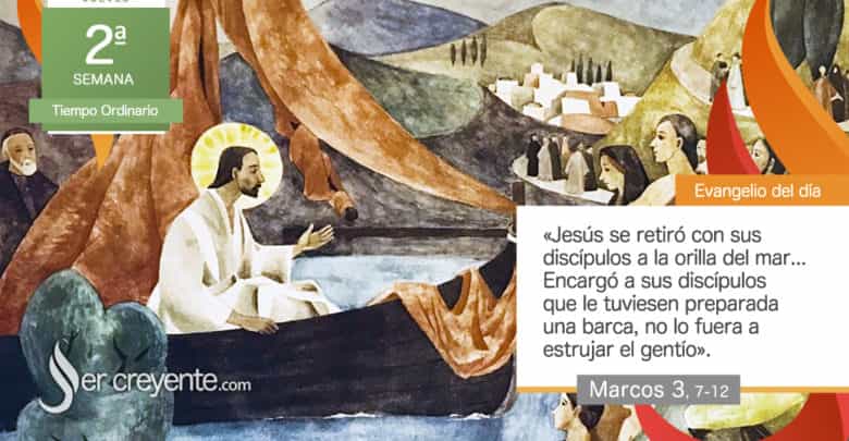 Photo of Evangelio del día 22 enero 2026 (Se retiró con sus discípulos a la orilla del mar)