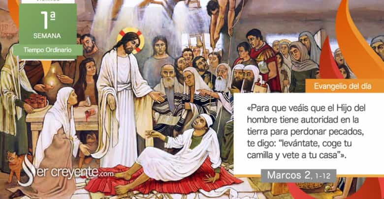 Photo of Evangelio del día 16 enero 2026 (Hijo, tus pecados te son perdonados)