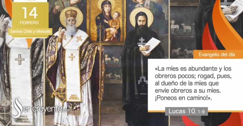 Photo of Evangelio del día 14 febrero 2022 (Santos Cirilo y Metodio, patronos de Europa)