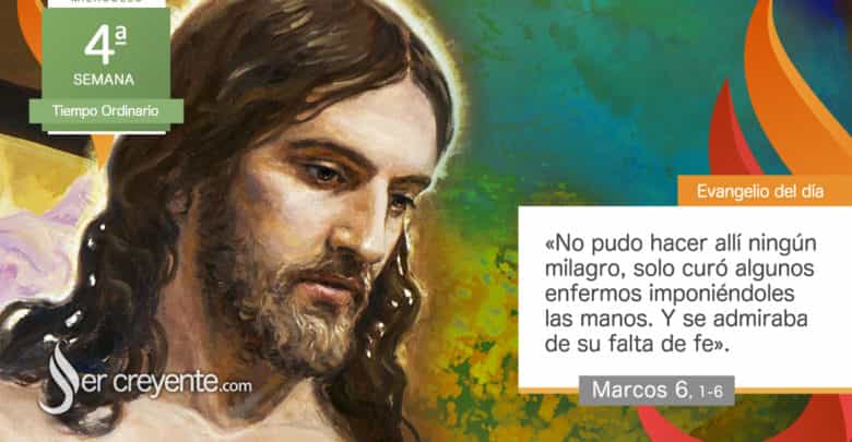 Photo of Evangelio del día 4 febrero 2026 (No desprecian a un profeta más que en su tierra)