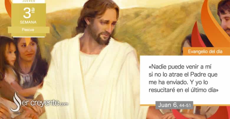 Photo of Evangelio del día 23 abril 2026 (Nadie puede venir a mí si no lo atrae el Padre)