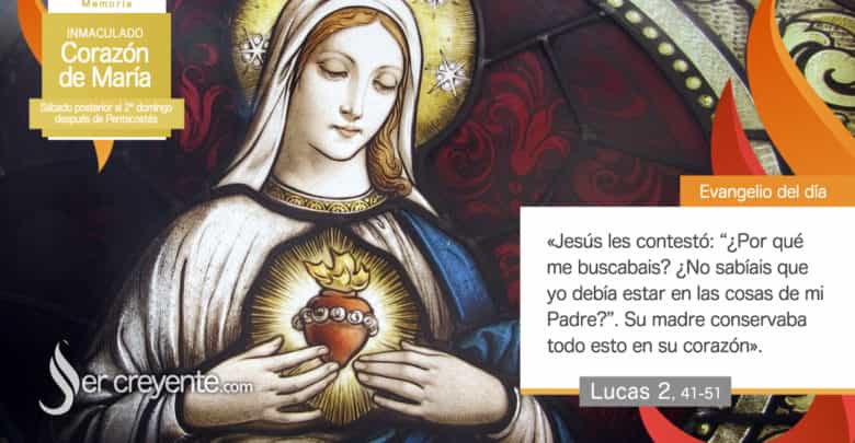 Photo of Evangelio del día 17 junio 2023 (Inmaculado Corazón de María)