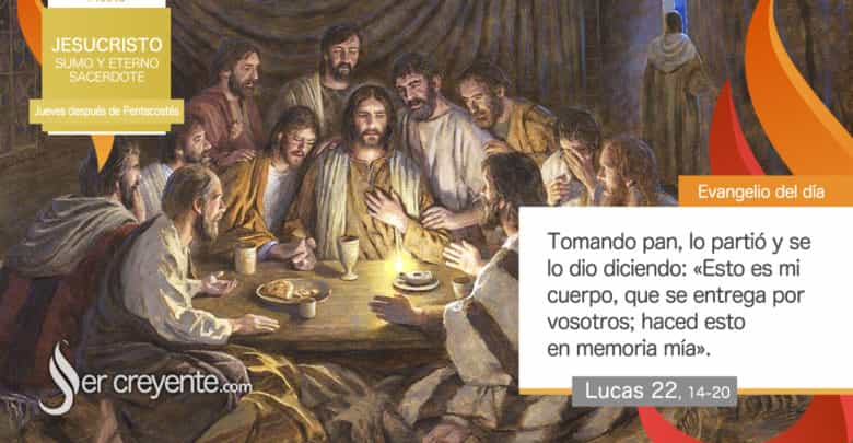 Photo of Evangelio del día – Fiesta de Jesucristo Sumo y Eterno Sacerdote