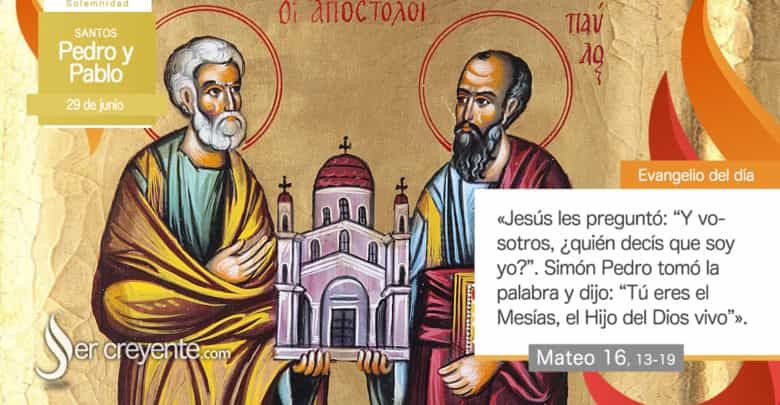 Photo of Evangelio del día 29 junio 2025 (Santos Pedro y Pablo)