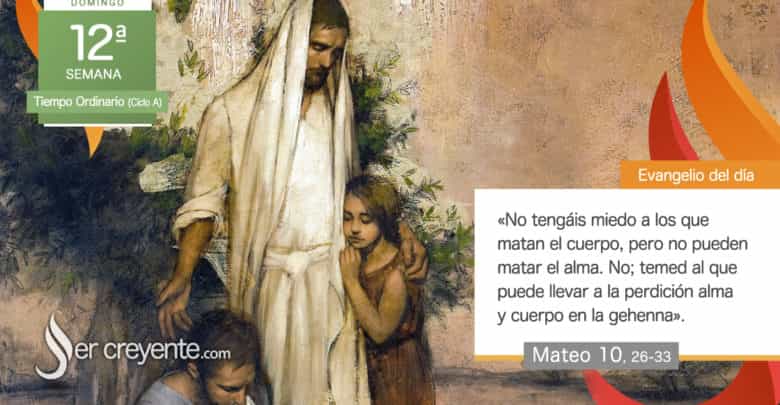 Photo of Evangelio del día 25 junio 2023 (No tengáis miedo)