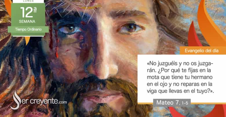 Photo of Evangelio del día 23 junio 2025 (No juzguéis, para que no seáis juzgados)