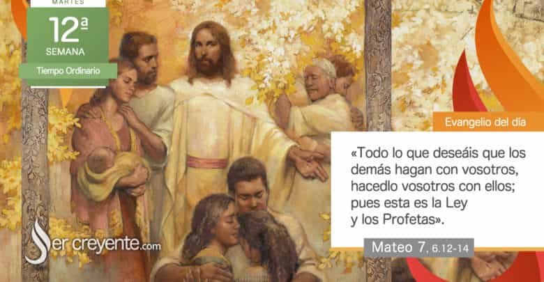 Photo of Evangelio del día 25 junio 2024 (Lo que deseáis de los demás, hacedlo vosotros)