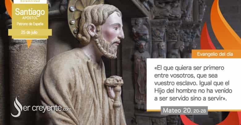 Photo of Evangelio del día 25 julio 2025 (Santiago apóstol)