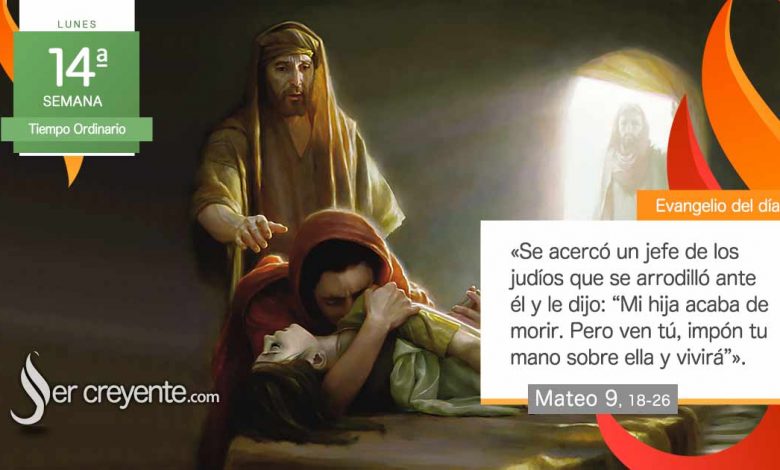 Photo of Evangelio del día 7 julio 2025 (¡Ánimo! Tu fe te ha salvado)