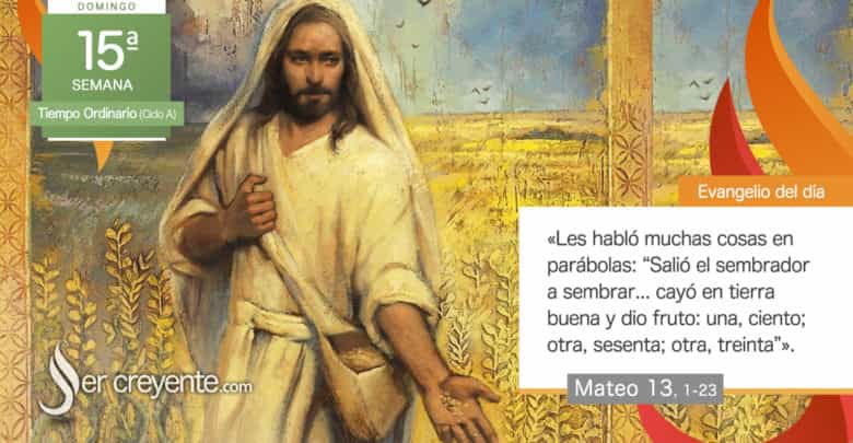 Photo of Evangelio del día 16 julio 2023 (Salió el sembrador a sembrar)