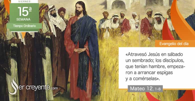 Photo of Evangelio del día 18 julio 2025 (Quiero misericordia y no sacrificio)