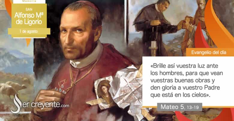 Photo of 1 agosto – San Alfonso Mª de Ligorio