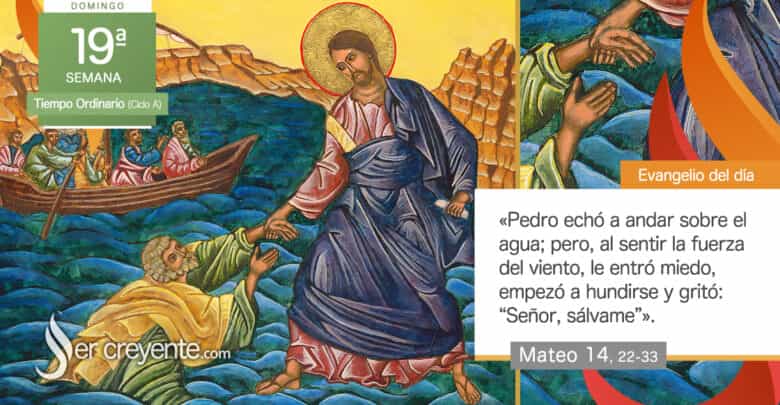 Photo of Evangelio del día 13 agosto 2023 (¡Ánimo, soy yo, no tengáis miedo!)