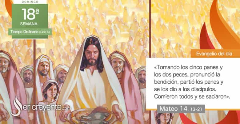 Photo of #EvangelioDelDia – 2 agosto 2020 («Comieron todos y se saciaron»)