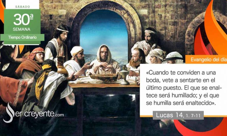 Photo of Evangelio del día 4 noviembre 2023 (El que se humilla será enaltecido)