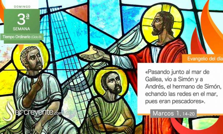 Photo of Evangelio del día 21 enero 2024 (Venid en pos de mí)