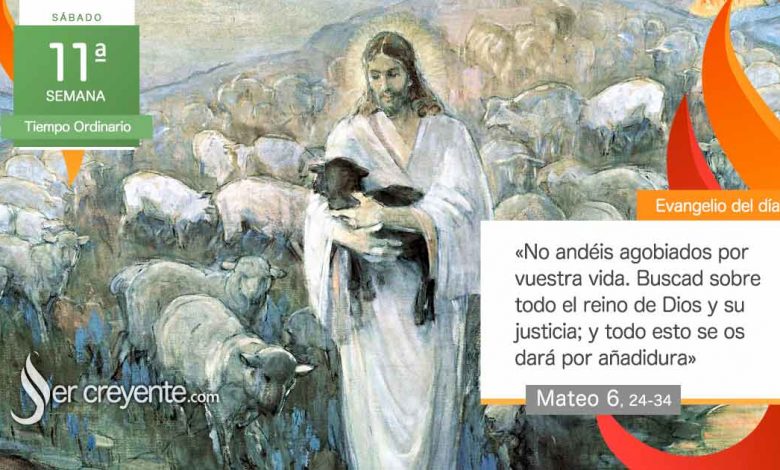 Photo of Evangelio del día 21 junio 2025 (No estéis agobiados)