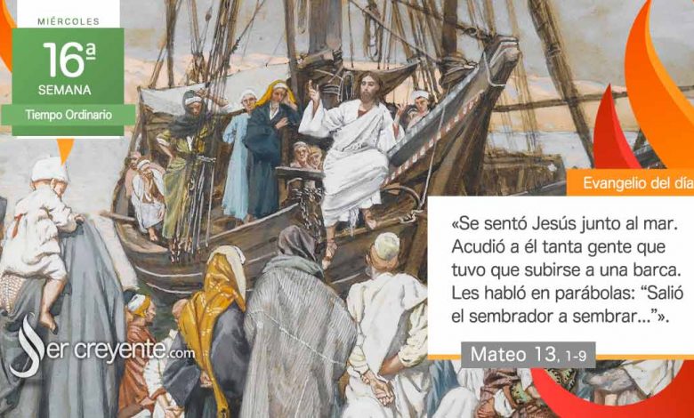 Photo of Evangelio del día 23 julio 2025 (Salió el sembrador a sembrar)