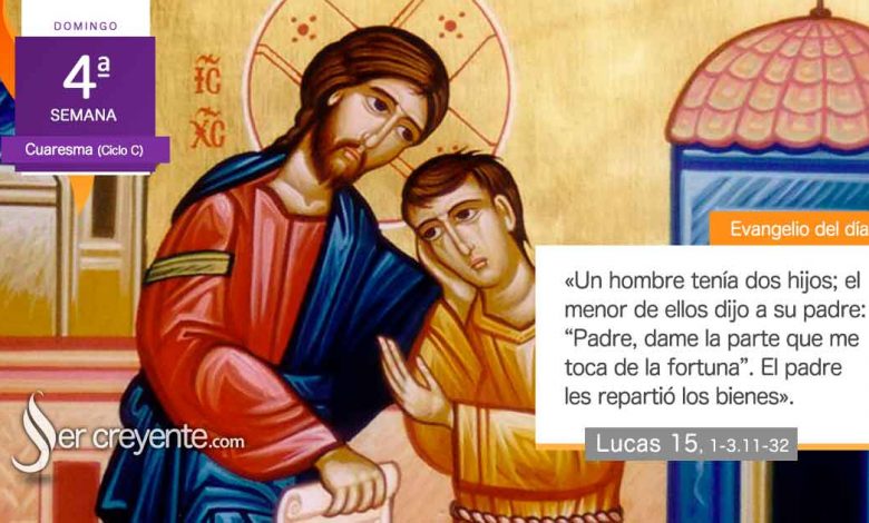 Photo of Evangelio del día 30 marzo 2025 (Su padre lo vio y lo cubrió de besos)