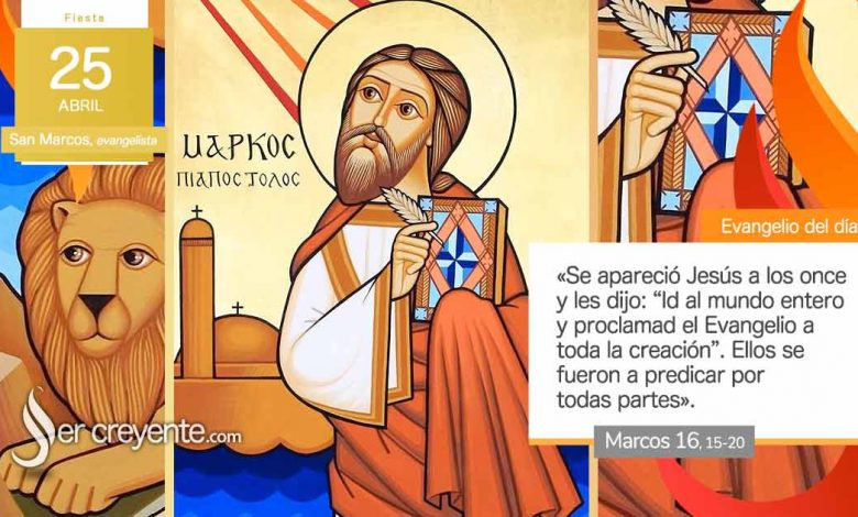 Photo of Evangelio del día 25 abril 2026 (San Marcos, evangelista)