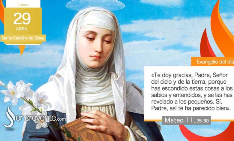 Photo of 29 de abril: Santa Catalina de Siena, patrona de Europa