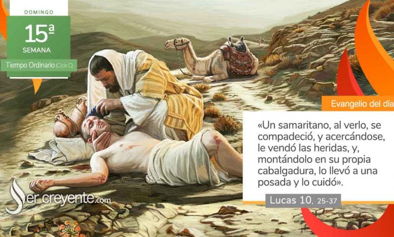 Photo of Evangelio del día 13 julio 2025 (Un samaritano, al verlo, se compadeció)