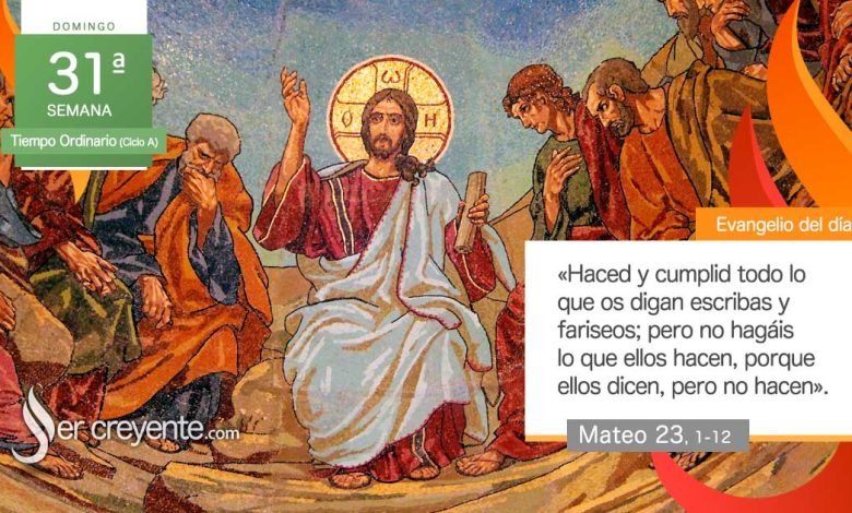 Photo of Evangelio del día 5 noviembre 2023 (Ellos dicen, pero no hacen)