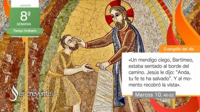 Photo of Evangelio del día 28 mayo 2026 (Maestro, que recobre la vista)