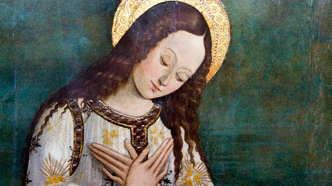 maria llena del espiritu santo